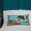 Road Trip Throw Pillow