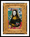 Mona In Frame - Framed Print