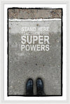 Super Powers - Framed Print