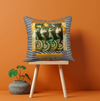 Unicycle Parade Throw Pillow