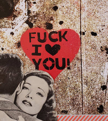  Fuck I Love You - Art Print