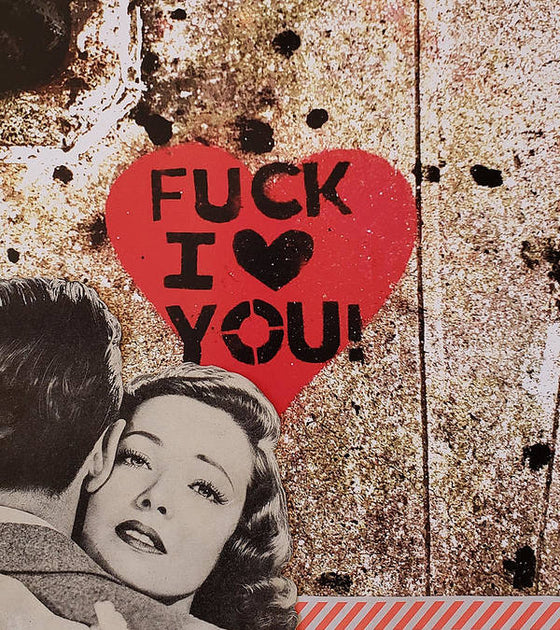 Fuck I Love You - Art Print