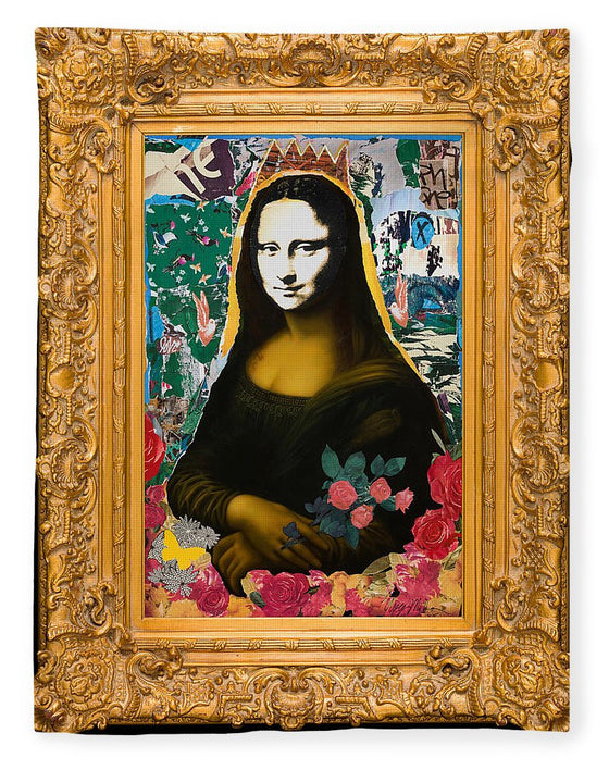 Mona In Frame - Blanket