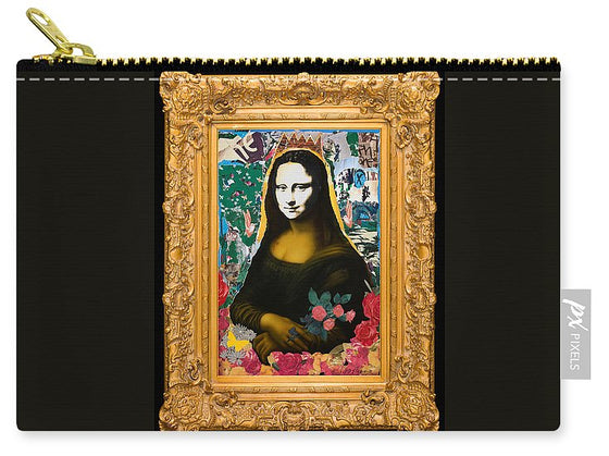 Mona In Frame - Zip Pouch