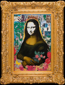  Mona In Frame - Art Print