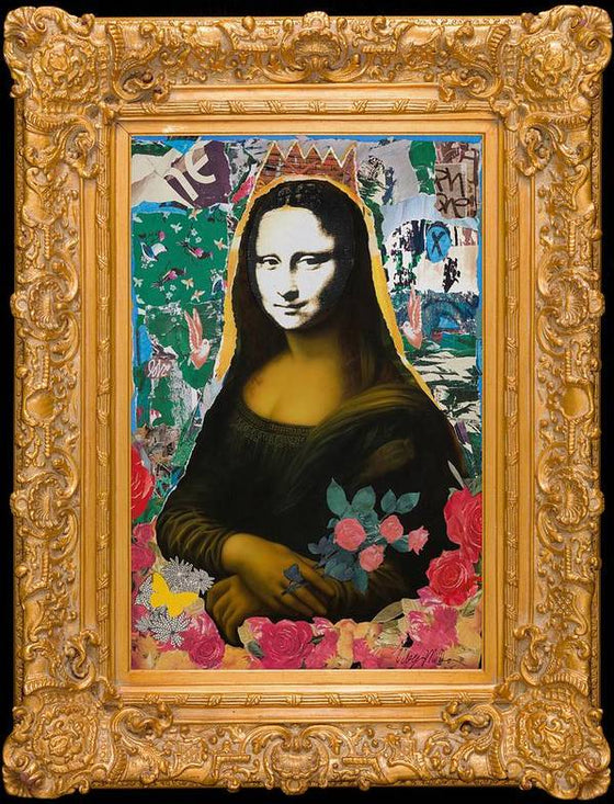 Mona In Frame - Art Print