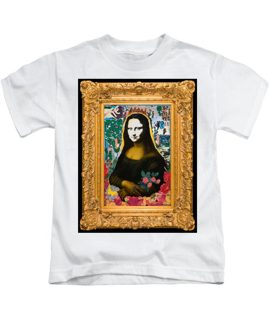 Mona In Frame - Kids T-Shirt