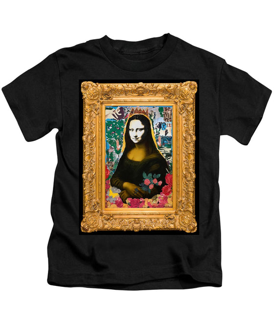 Mona In Frame - Kids T-Shirt