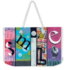  Smile - Weekender Tote Bag