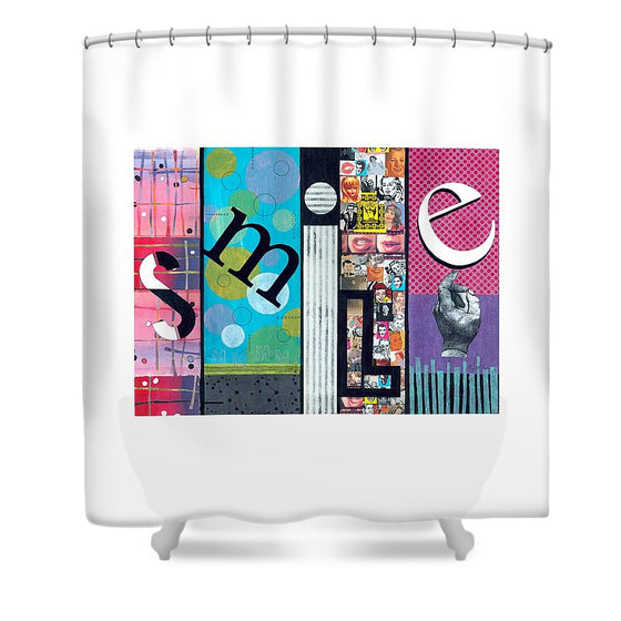 Smile - Shower Curtain