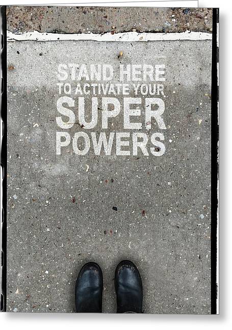 Super Powers - Greeting Card