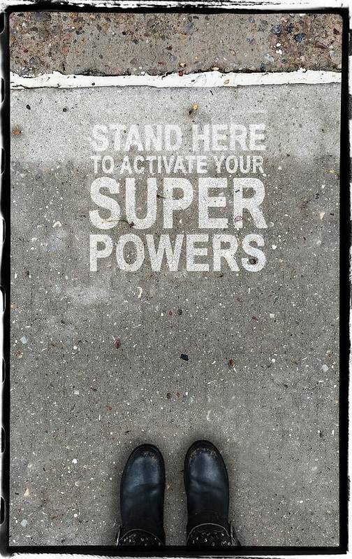 Super Powers - Art Print